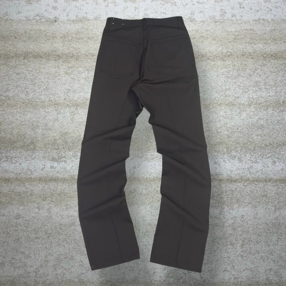 Vintage 90s Unitog Dress Pants 28x34 Bootcut Flared Mocha Brown Made in USA